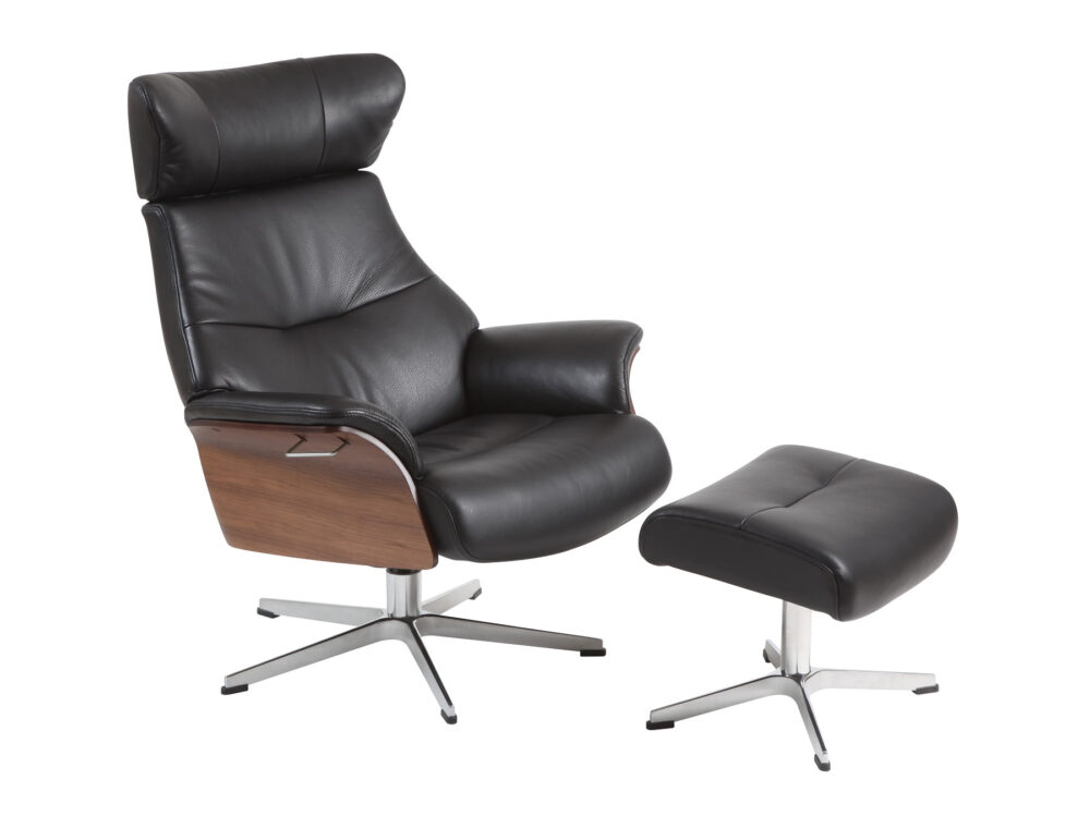 Conform air fantasy black valnot med pall