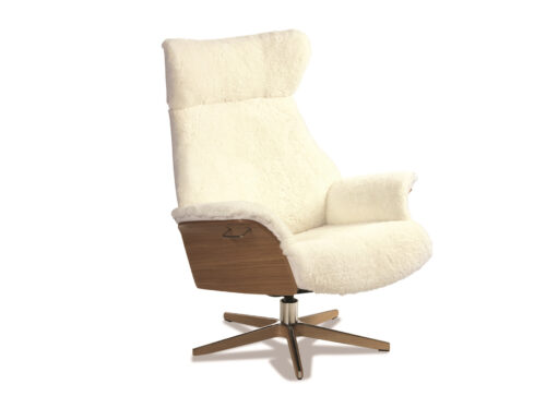 Air farskinn fatolj white oak