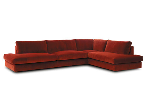 Stockholm modulsoffa velvet rost bild1