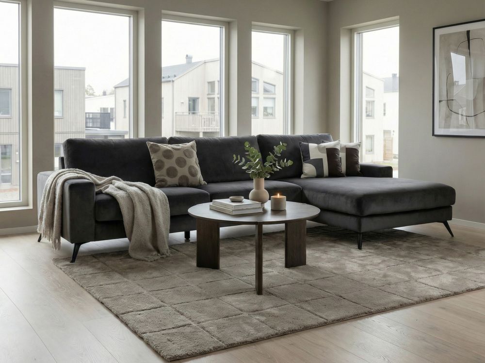 Livingston divansoffa neiser velvet right soffkoncept interior 2026