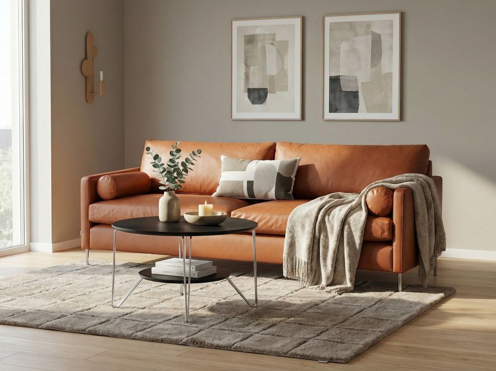 Colorado bellus skinnsoffa cognac interior soffkoncept 2026