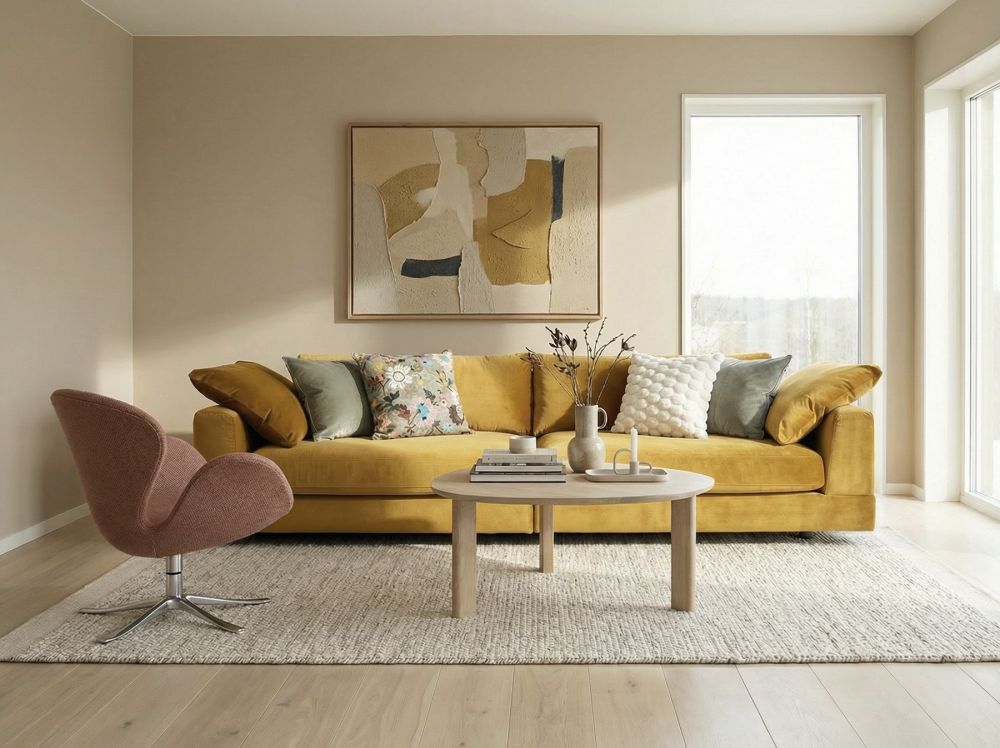 Infinity soffa bellus sammetstyg fatolj interior soffkoncept 2026